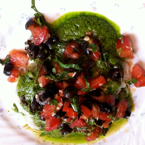 How to Make Pesto for Pasta Puttanesca