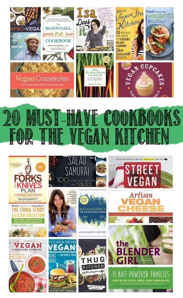 20 Must-Have Cookbooks for the Vegan Kitchen
