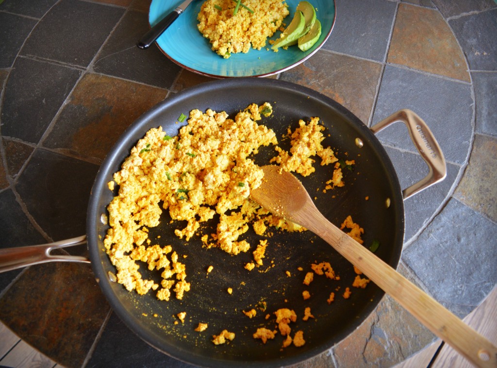 spicy asian tofu scramble 6