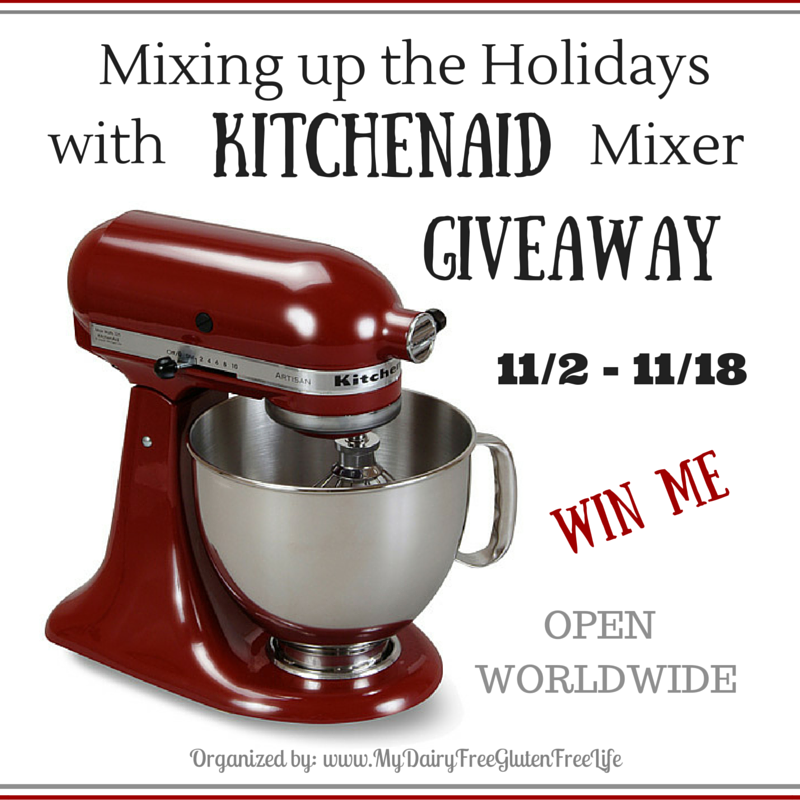 KitchenAid Mixer Giveaway! - Moore or Less Cooking