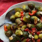 With all the excess of the holidays, this festive yet healthy side dish is a refreshing addition to the Christmas menu. Roasted Brussel Sprouts and Red Pepper is a simple yet elegant dish to serve your company, or take along to a holiday potluck.