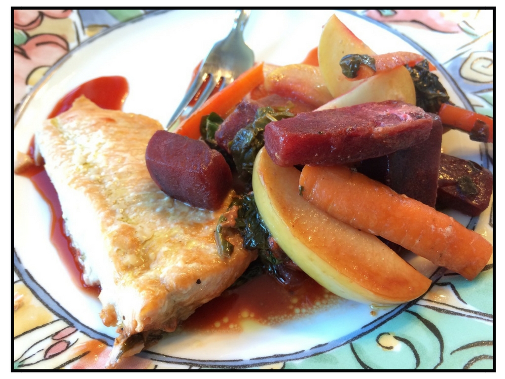 Deep Dish Fish & Veggies for an easy weeknight meal