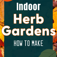 How to Make Indoor Herb Gardens