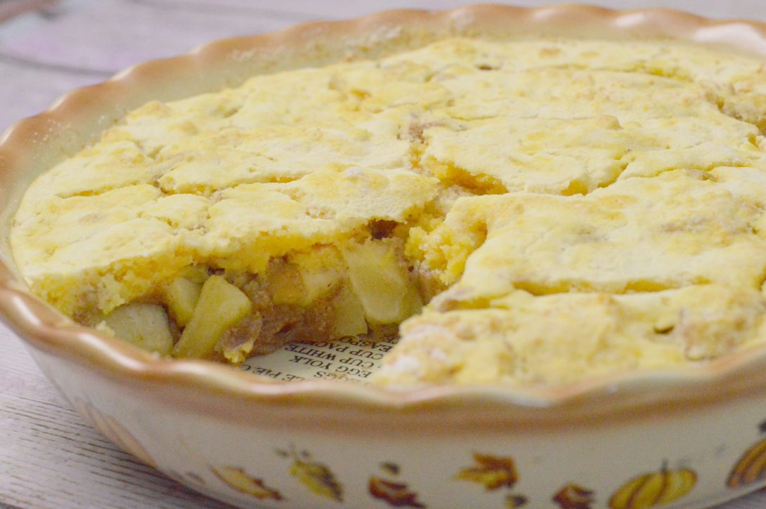 Everyone loves cooked apples!  This quick Apple Cobbler Cake is sure to tempt and please the pickiest of dessert lovers.   Once you see how easy it is to make, you will be making this weekly.