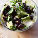 Salads are going to be a main part of your eating plan if you choose to eat clean and go plant based.  This Fresh Black Bean Salad is luscious!  