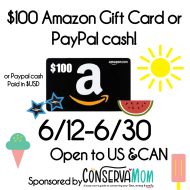 $100 Amazon Gift Card OR PayPal Cash Giveaway