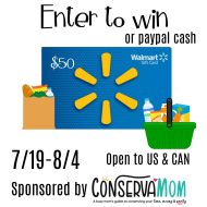 Win $50 Walmart GC or Paypal Cash