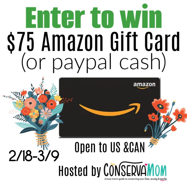 $75 Spring Cash or Gift Card Giveaway